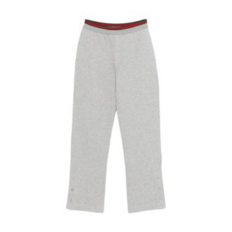 Gucci Cotton Jersey Leisure Trousers with Web