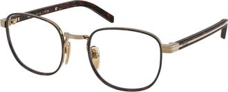 Prada Glasses, male, Yellow, Size: 50 MM D50V Optical Frame
