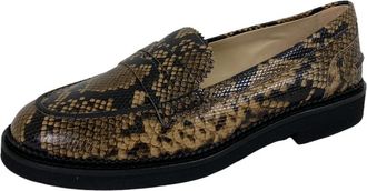 Tod's College Precious Print Loafer Schoenen - Dames - Loafers - Bruin - 35 EU - Schoenen