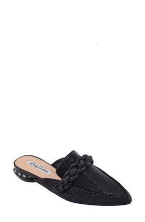 Lady Couture Micro Rhinestone Loafer Mule in Black at Nordstrom Rack, Size 5