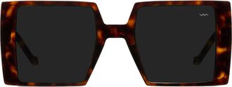 Vava WL0002 Havana Mens Sunglasses Size 49