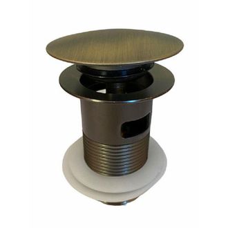 Trade Shop Trade Shop - Piletta Di Scarico Universale 1/4 Lavandino Pop-up Tappo Pressione Bronzo 59604