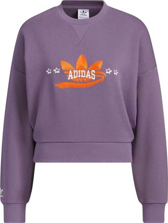 adidas (WMNS) adidas originals Sportswear Hoodie Logo purple IN1053