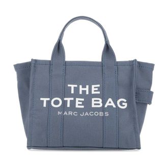 Marc Jacobs The Small Tote - Dames - Shoppers - Blauw - ONE Size - Katoen - Tassen