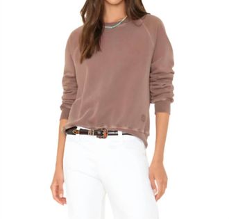 Xirena Pierre Long Sleeve Sweatshirt In Pecan