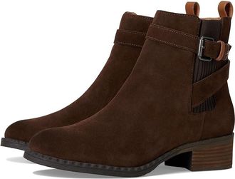 Gentle Souls Bolton Womens Boots Chocolate Suede : 8.5 M, Leather