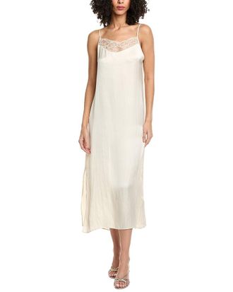 Maje Ribbed Midi Tank Dress