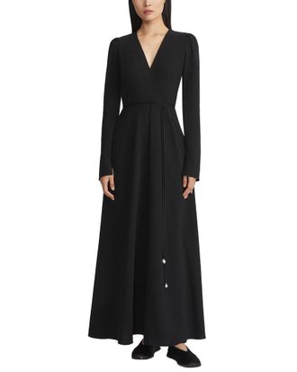 Lafayette 148 New York Wrap Front Dress