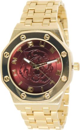 True Religion Tiger Bracelet Watch, 42mm in Gold/Red at Nordstrom Rack