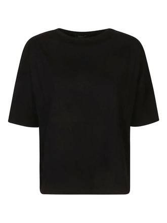 Aragona cotton T-shirt - women - Cotton - 38 - Black