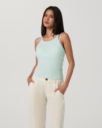 Vuori Clothing Cove Layering Tank Top | Seaside | Medium