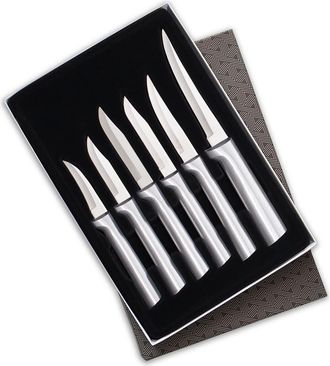 Rada 6 Piece All-Star Paring Knife Gift Set in Silver at Nordstrom