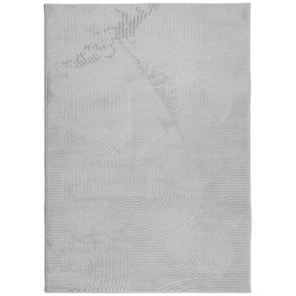 Berkfield Home Rug IZA Short Pile Scandinavian Look Grey 240x340 cm | Size: Medium