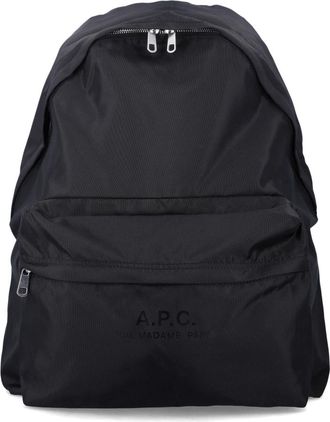 A.P.C. Sac a Dos Backstage - Heren - Rugzakken - Zwart - ONE Size - Tassen
