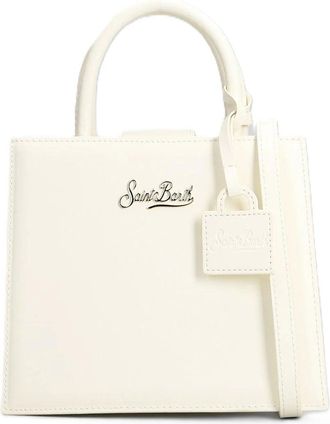 MC2 Saint Barth White Unica Structured Handbag