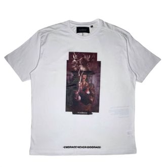 Blessed Mens Embrace T-Shirt In White