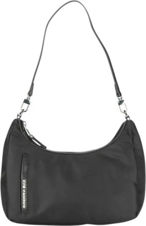 Mandarina Duck Hunter Schoudertas met ritssluiting - Dames - Schoudertassen - Zwart - ONE Size - Polyester - Tassen