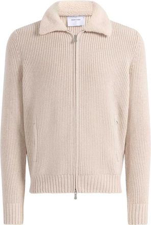 Gran Sasso Giubbino - Heren - Truien - Beige - Maat: L