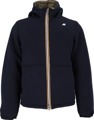 K-Way Jack Spacer Nylon Double Corto Reversible Hooded Jacket