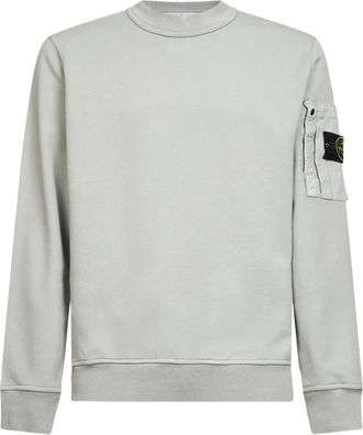 Stone Island Felpa con taschino - Verde