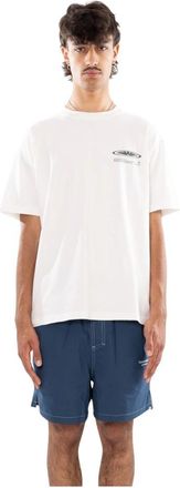 New Amsterdam Surf Association Shaper Tee - Heren - T-shirts - Wit - S - Katoen - Tops