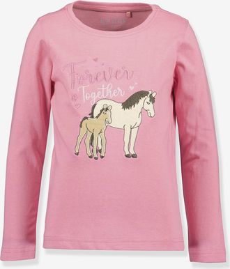 Blue Seven Mädchen Pferde-Shirt BLUE SEVEN rosa