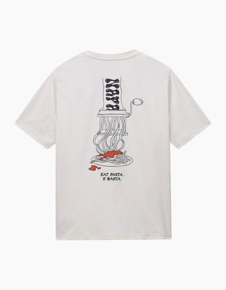 Napapijri Mens Napapijri S-Sol Spaghetti T-Shirt - White - Size: 40