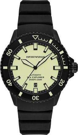 Emporio Armani Watches - Heren - Horloges - Zwart - ONE Size - Accessoires
