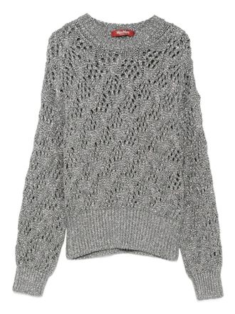 Max Mara Open Knit Crewneck Jumper