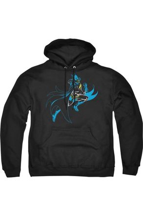 Gildan Batman Neon Batman Adult Pull Over Hoodie / Hooded Sweatshirt