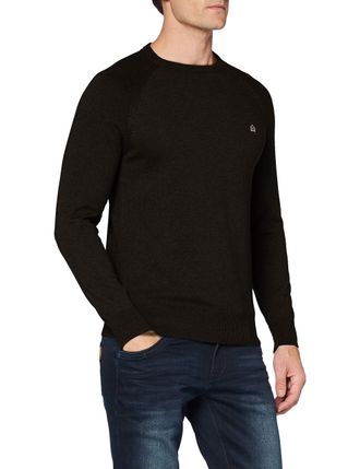 Merc Mens Berty Cashmere Blend Jumper Girls, Color Caqui, L