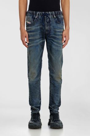 Diesel Regular Regular Waist 2030 D-Krooley Joggjeans, Dark blue, Elastic waistband