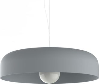 Lumicom Lumicom - Tuzzi Sospensione, 1xe27, Max 42w, Metallo, Grigio, D.50cm