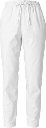 Alpha Studio Mens Drawstring Casual Pants - White Cotton - Size EU 48 (Mens)