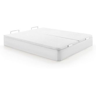 Vente-Unique Rete contenitore 180 x 200 cm Bianco opaco - HESTIA di YSM&Eacute;E