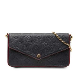 Louis Vuitton Pre-owned Cross Body Bags, female, Blue, Size: ONE SIZE Pre-owned Cross Body Bag