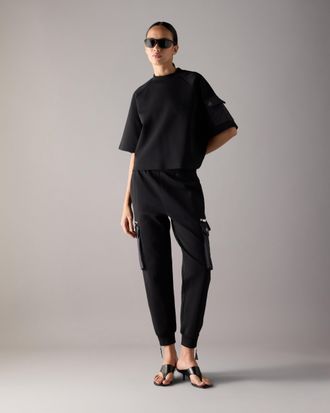 Moose Knuckles Womens Mixmedia Joggers