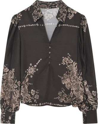 Gustav Overhemden, Dames, Zwart, XL, Blouses