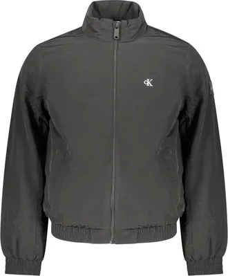 Calvin Klein Black Poliammide Mens Mens Jacket