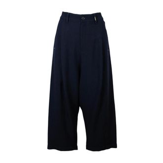 High Dames, Broeken, Blauw, Maat: XS