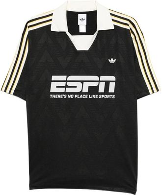 adidas Striped Collared T-shirt