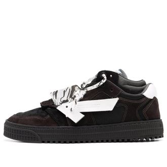 Off-white Floating Arrow Low-Top Sneakers Black White OMIA151F21LEA0011001