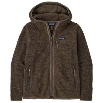 Patagonia Retro Pile Hoody Fleecejacke f&uuml;r Damen | braun