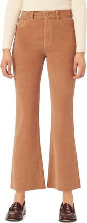 DL1961 Bridget Instasculpt Corduroy Ankle Bootcut Jeans in Teddy Taupe Corduroy at Nordstrom Rack, Size 23