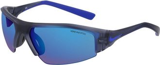 Nike Grijze Ingegoten Zonnebril