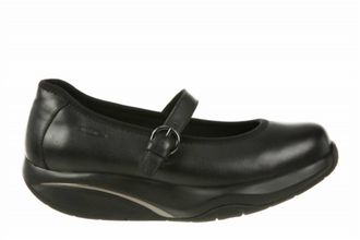 Mbt Womens Tunisha Mary Jane Shoes In Black Nappa