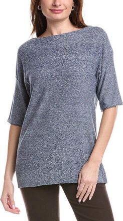 Lafayette 148 New York Relaxed Linen-Blend Pullover