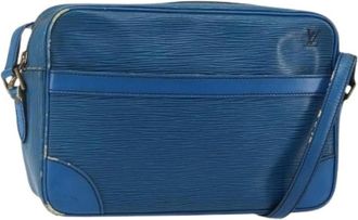 Louis Vuitton Pre-owned Cross Body Bags, female, Blue, Size: ONE SIZE Pre-owned Leather louis-vuitton-bags
