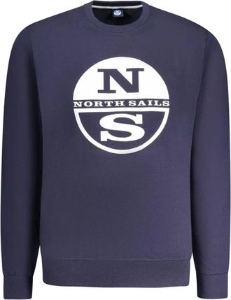 North Sails Compass Sweatshirt Crew Neck - Heren - Sweatshirts - Blauw - XL - Katoen - Hoodies & sweatvesten