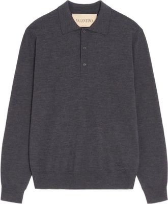 Valentino Garavani Polo Shirts - Heren - Polos - Grijs - M - Tops